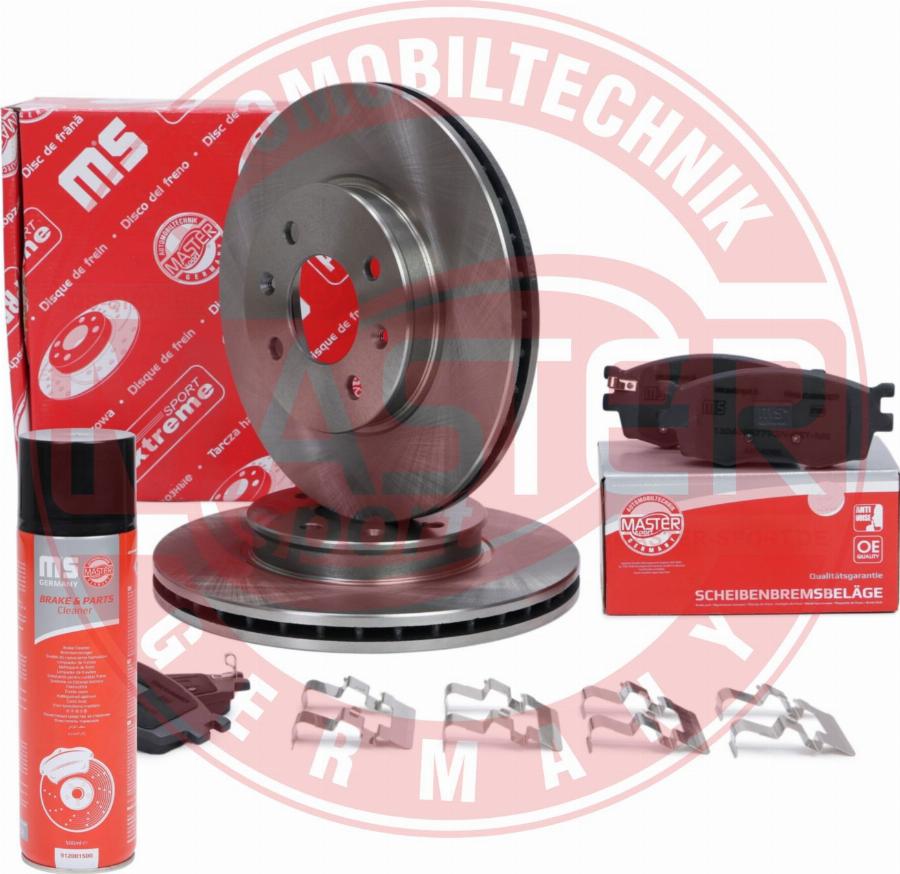 MASTER-SPORT 202202600P - Комплект гальм, дисковий гальмівний механізм autocars.com.ua