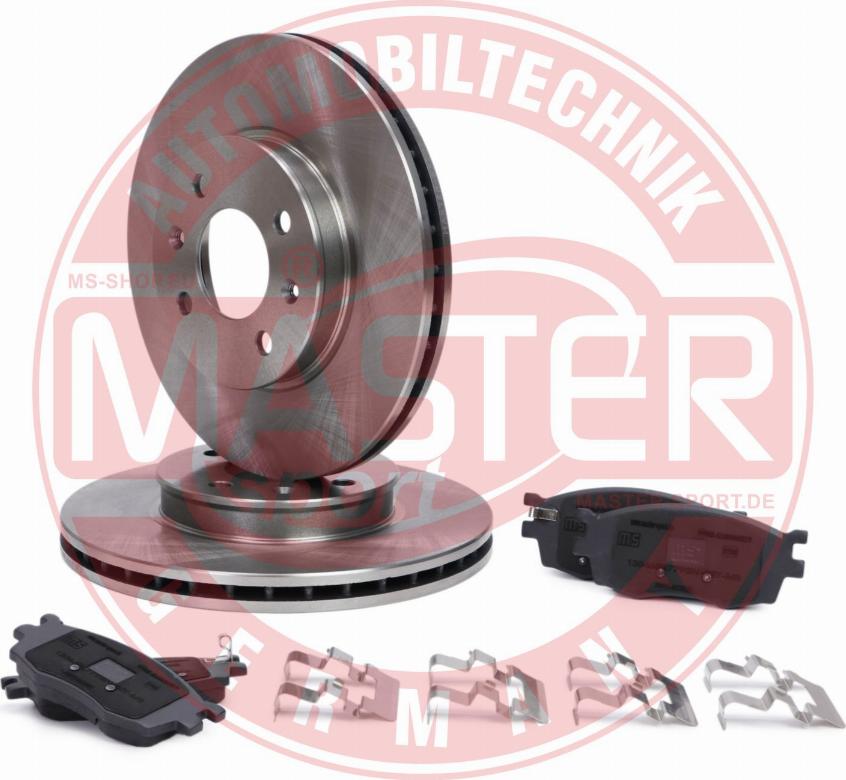 MASTER-SPORT 202202600 - Комплект гальм, дисковий гальмівний механізм autocars.com.ua