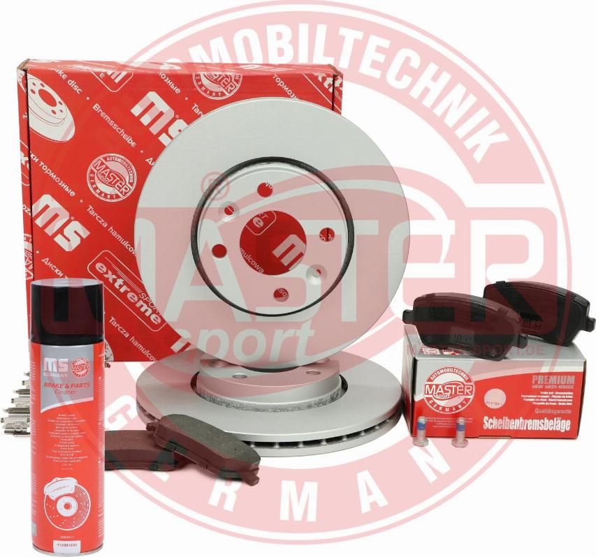 MASTER-SPORT 202202700P - Комплект гальм, дисковий гальмівний механізм autocars.com.ua