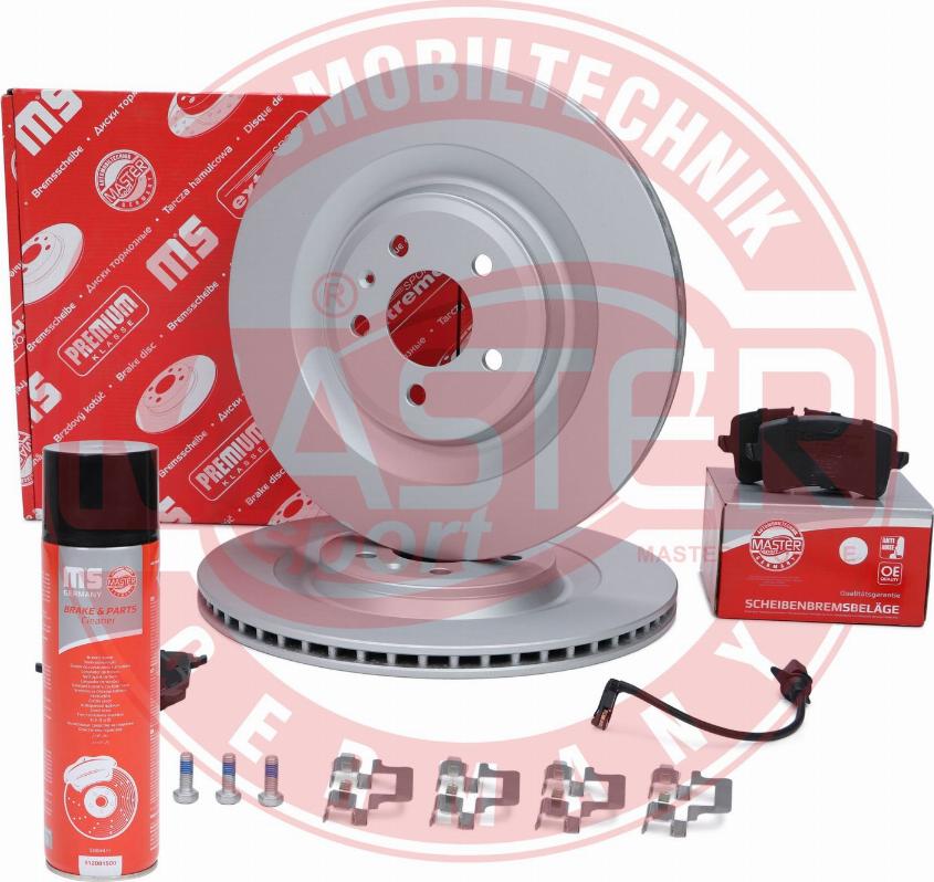 MASTER-SPORT 202202731P - Комплект гальм, дисковий гальмівний механізм autocars.com.ua