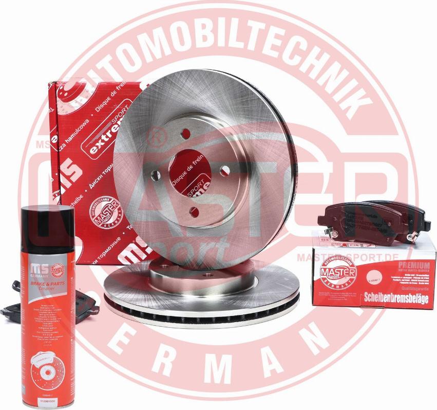 MASTER-SPORT 202202770P - Комплект гальм, дисковий гальмівний механізм autocars.com.ua