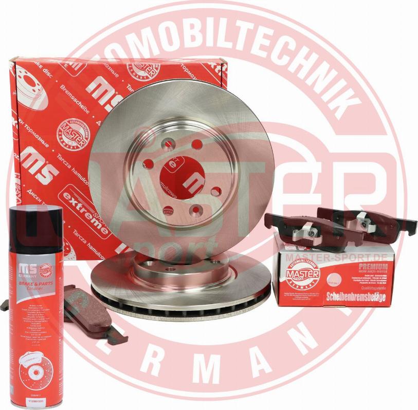 MASTER-SPORT 202202890P - Комплект гальм, дисковий гальмівний механізм autocars.com.ua