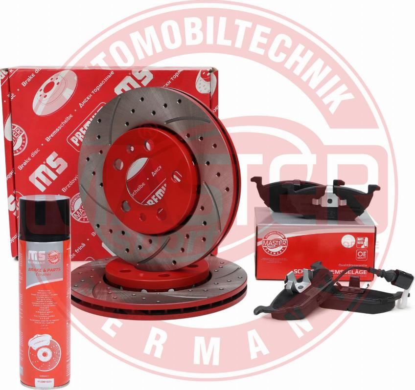 MASTER-SPORT 202221510P - Комплект гальм, дисковий гальмівний механізм autocars.com.ua