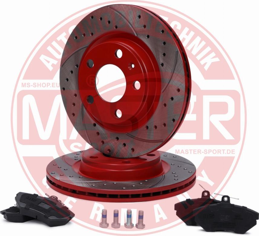 MASTER-SPORT 202221520 - Комплект гальм, дисковий гальмівний механізм autocars.com.ua