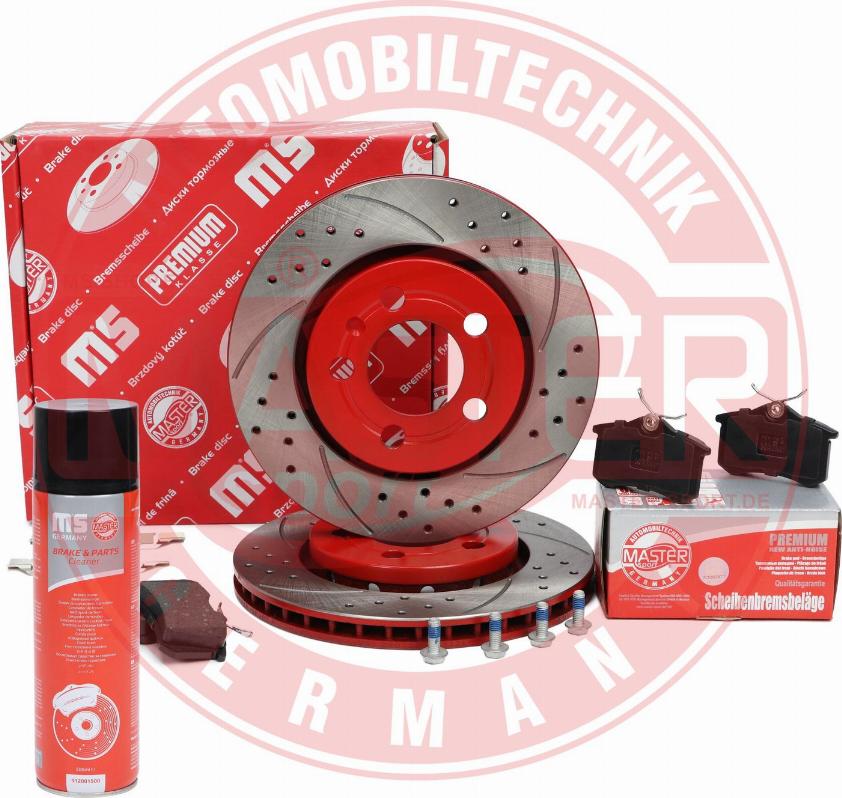 MASTER-SPORT 202221630P - Комплект гальм, дисковий гальмівний механізм autocars.com.ua