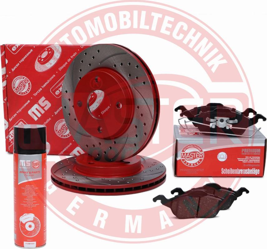 MASTER-SPORT 202221720P - Комплект гальм, дисковий гальмівний механізм autocars.com.ua