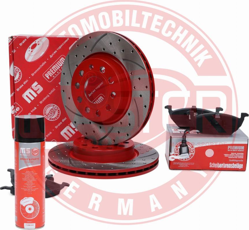 MASTER-SPORT 202222100P - Комплект гальм, дисковий гальмівний механізм autocars.com.ua