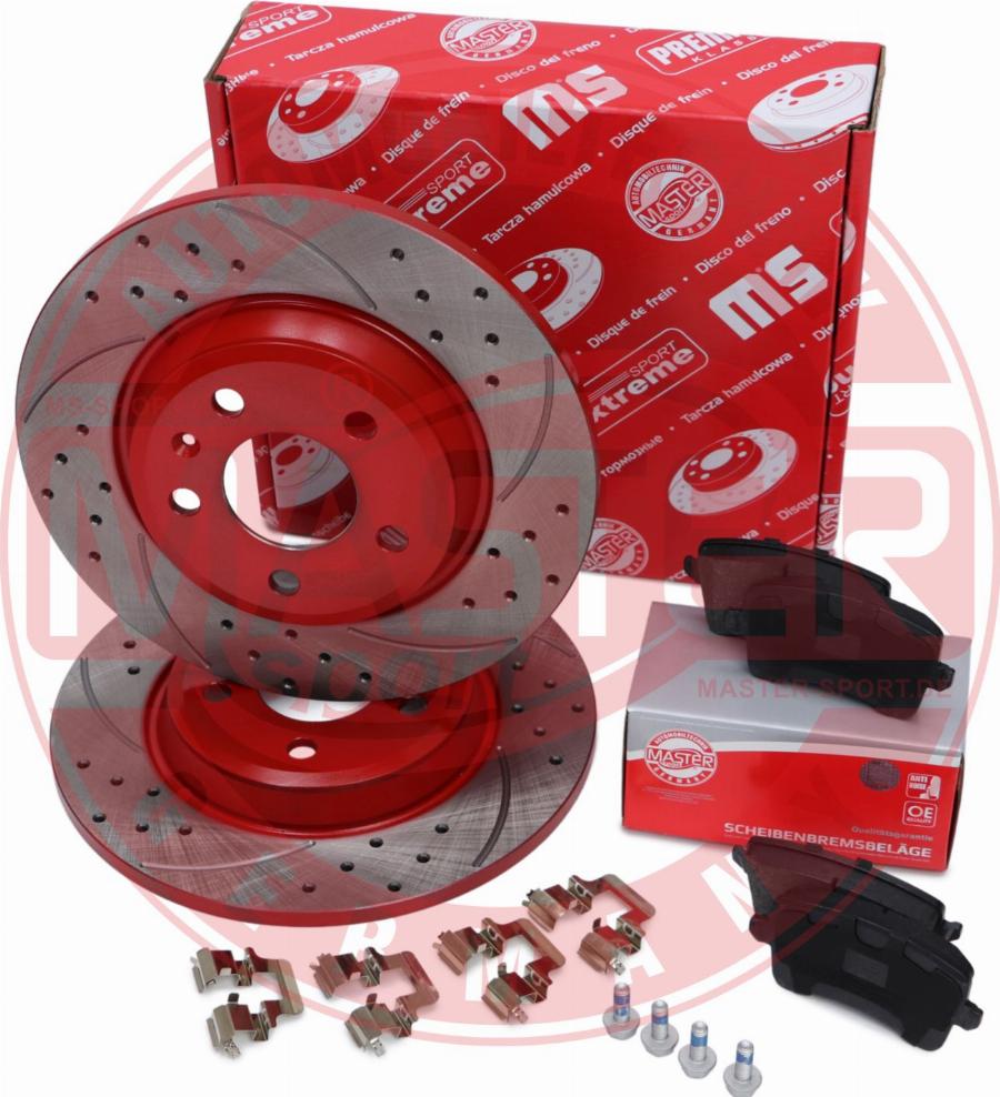 MASTER-SPORT 202222381 - Комплект гальм, дисковий гальмівний механізм autocars.com.ua