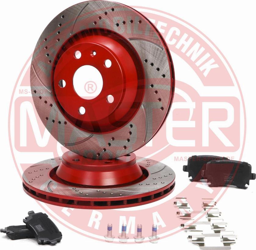 MASTER-SPORT 202222420 - Комплект гальм, дисковий гальмівний механізм autocars.com.ua