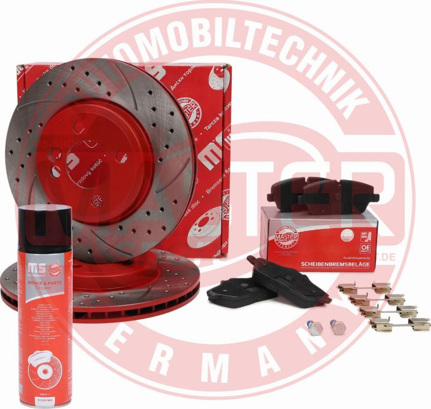 MASTER-SPORT 202222480P - Комплект гальм, дисковий гальмівний механізм autocars.com.ua