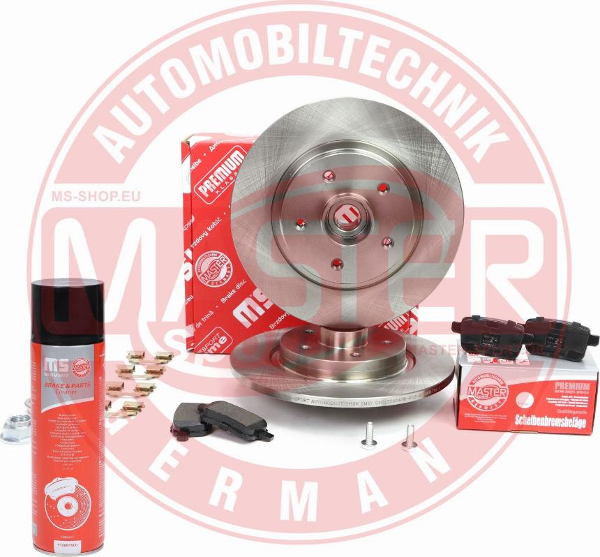 MASTER-SPORT 202260430P - Комплект гальм, дисковий гальмівний механізм autocars.com.ua