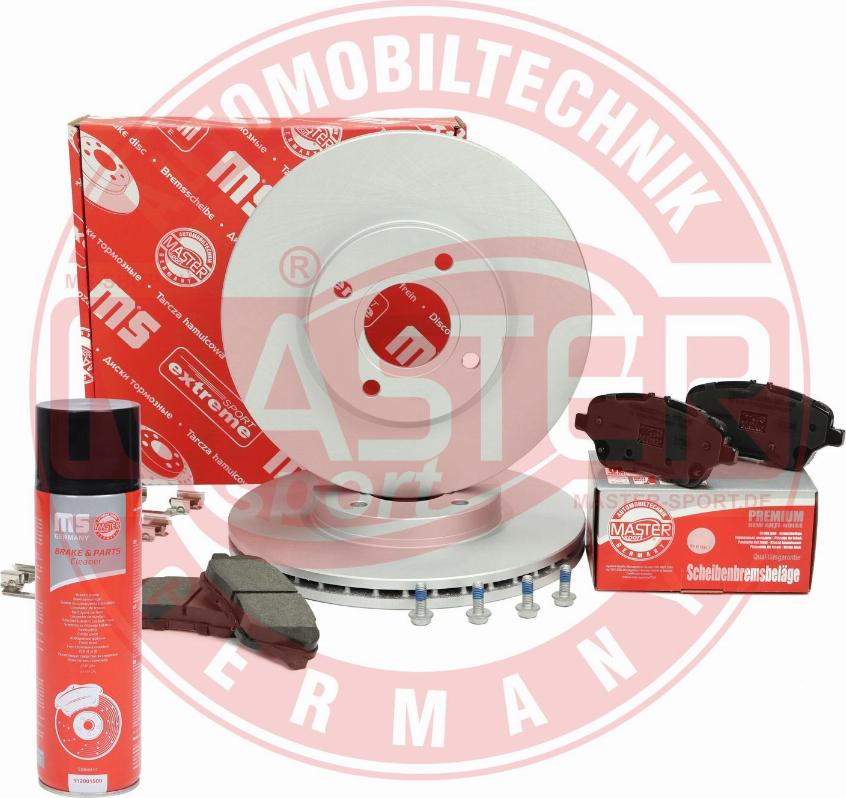 MASTER-SPORT 202301220P - Комплект гальм, дисковий гальмівний механізм autocars.com.ua