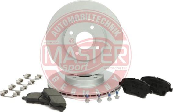 MASTER-SPORT 202301220 - Комплект гальм, дисковий гальмівний механізм autocars.com.ua