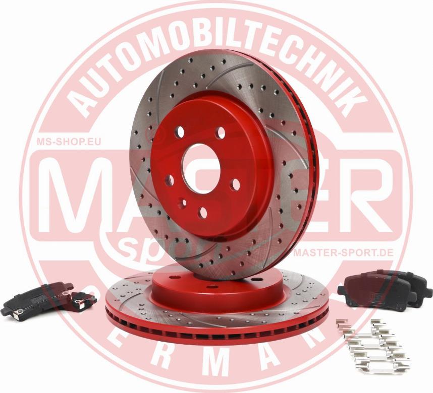 MASTER-SPORT 202321140 - Комплект гальм, дисковий гальмівний механізм autocars.com.ua