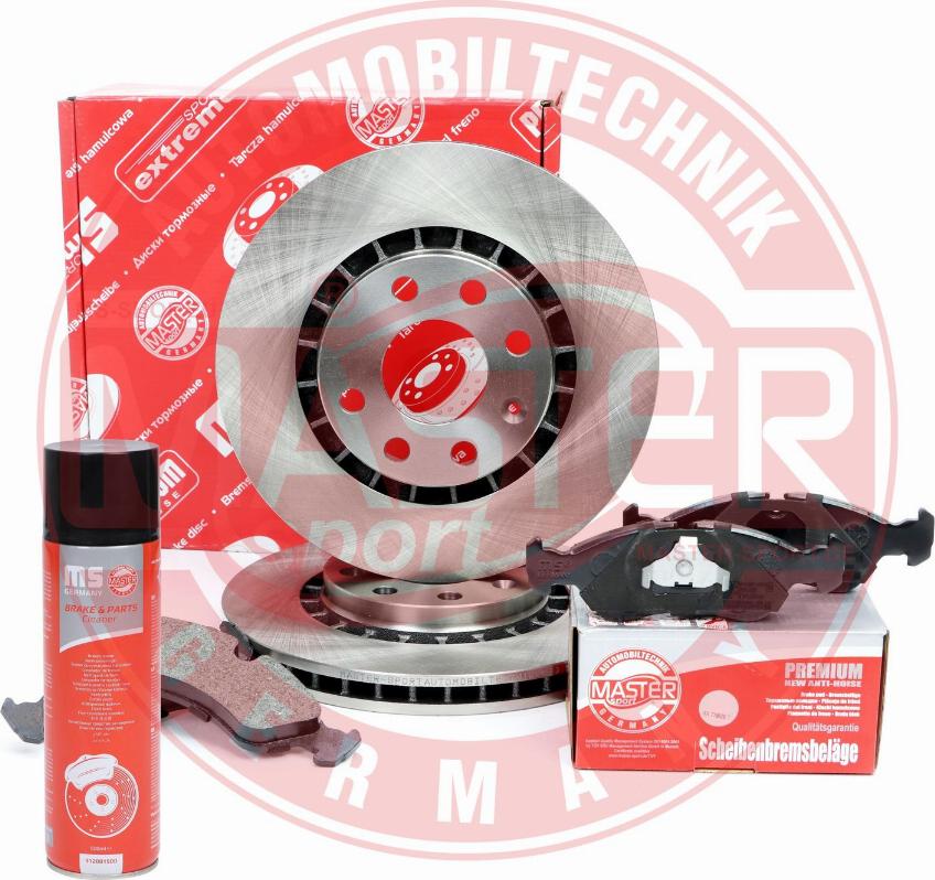 MASTER-SPORT 202401150P - Комплект гальм, дисковий гальмівний механізм autocars.com.ua