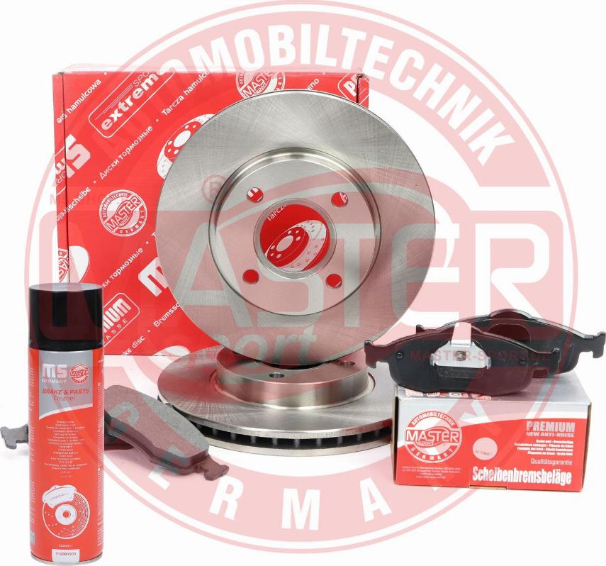 MASTER-SPORT 202401200P - Комплект гальм, дисковий гальмівний механізм autocars.com.ua