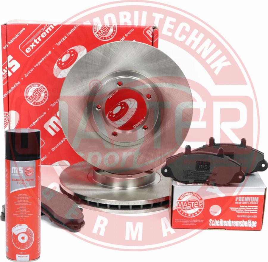 MASTER-SPORT 202401310P - Комплект гальм, дисковий гальмівний механізм autocars.com.ua