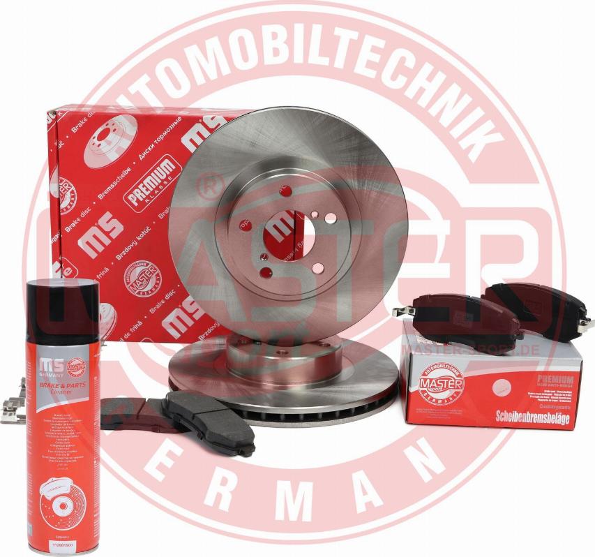 MASTER-SPORT 202401450P - Комплект гальм, дисковий гальмівний механізм autocars.com.ua