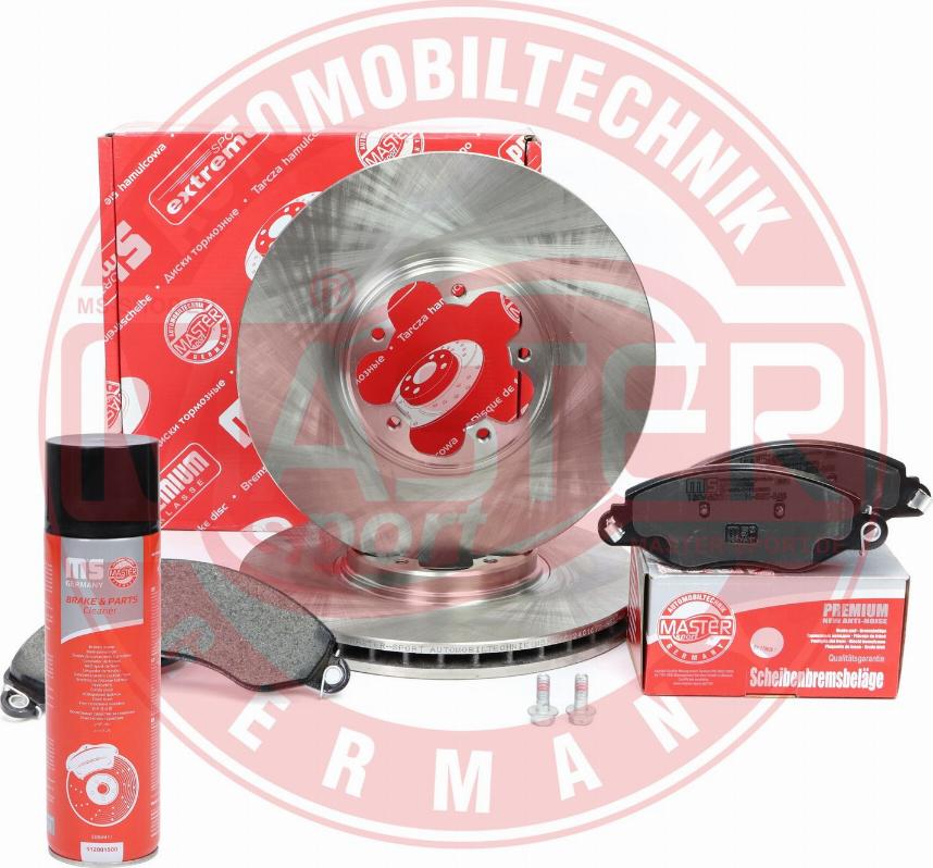 MASTER-SPORT 202401670P - Комплект гальм, дисковий гальмівний механізм autocars.com.ua