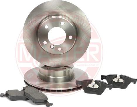 MASTER-SPORT 202401810 - Комплект гальм, дисковий гальмівний механізм autocars.com.ua