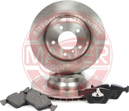 MASTER-SPORT 202402000 - Комплект гальм, дисковий гальмівний механізм autocars.com.ua