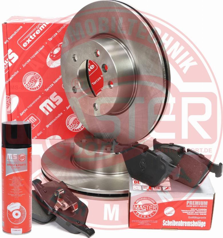 MASTER-SPORT 202402030P - Комплект гальм, дисковий гальмівний механізм autocars.com.ua