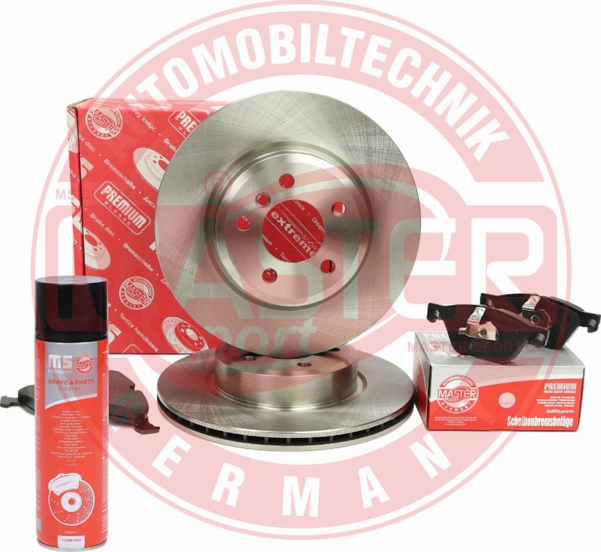 MASTER-SPORT 202402390P - Комплект гальм, дисковий гальмівний механізм autocars.com.ua