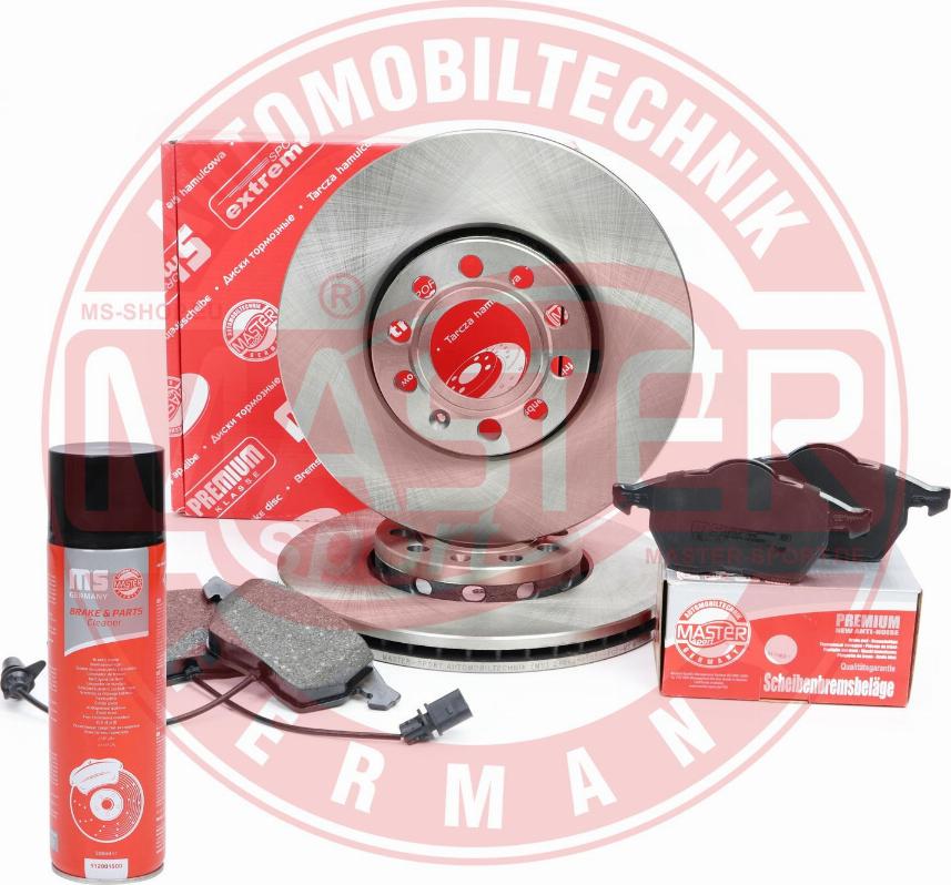 MASTER-SPORT 202501050P - Комплект гальм, дисковий гальмівний механізм autocars.com.ua