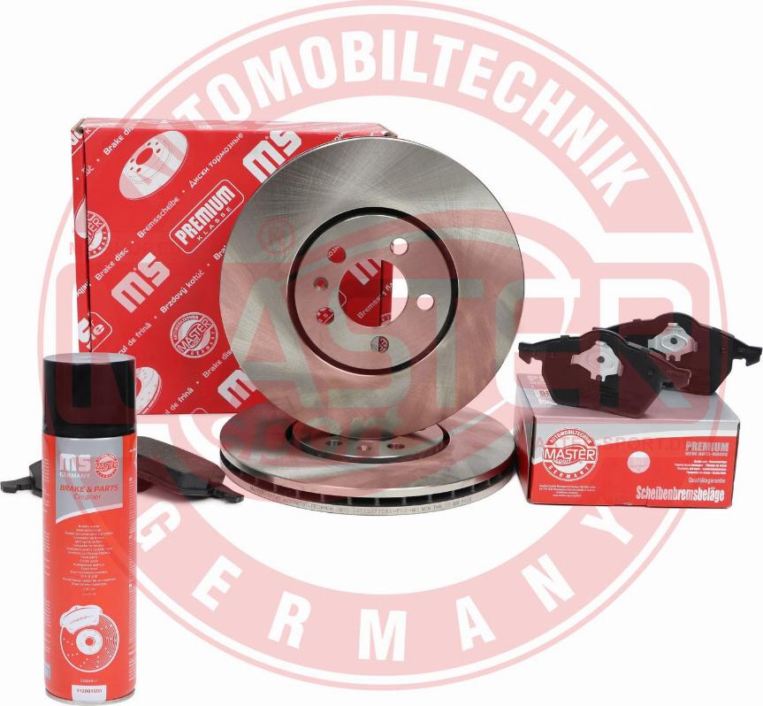 MASTER-SPORT 202501080P - Комплект гальм, дисковий гальмівний механізм autocars.com.ua