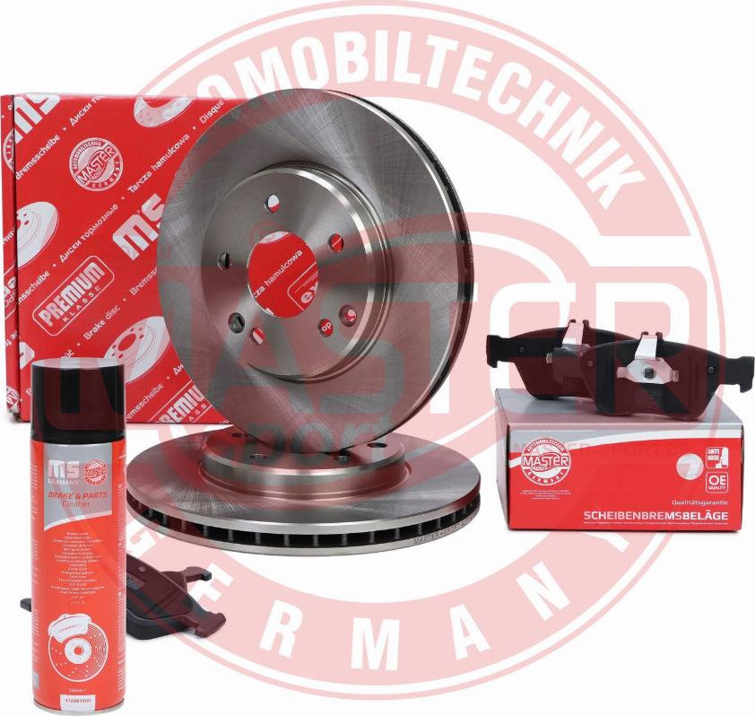 MASTER-SPORT 202501100P - Комплект гальм, дисковий гальмівний механізм autocars.com.ua