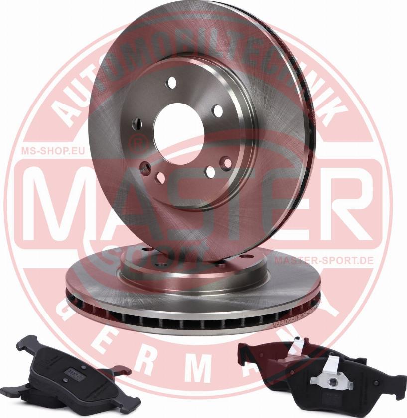 MASTER-SPORT 202501100 - Комплект гальм, дисковий гальмівний механізм autocars.com.ua