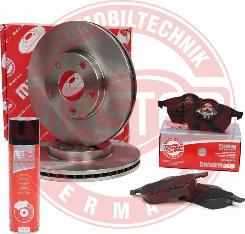 MASTER-SPORT 202501150P - Комплект гальм, дисковий гальмівний механізм autocars.com.ua