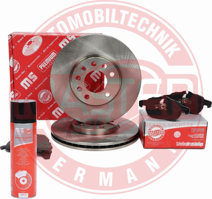 MASTER-SPORT 202501410P - Комплект гальм, дисковий гальмівний механізм autocars.com.ua