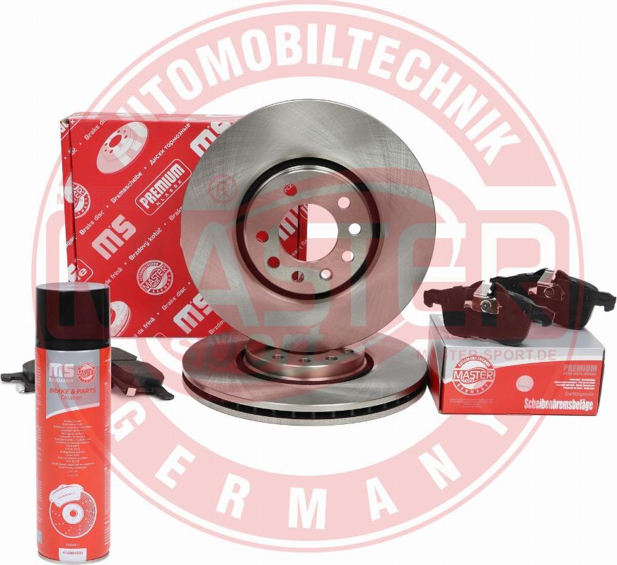 MASTER-SPORT 202501420P - Комплект гальм, дисковий гальмівний механізм autocars.com.ua