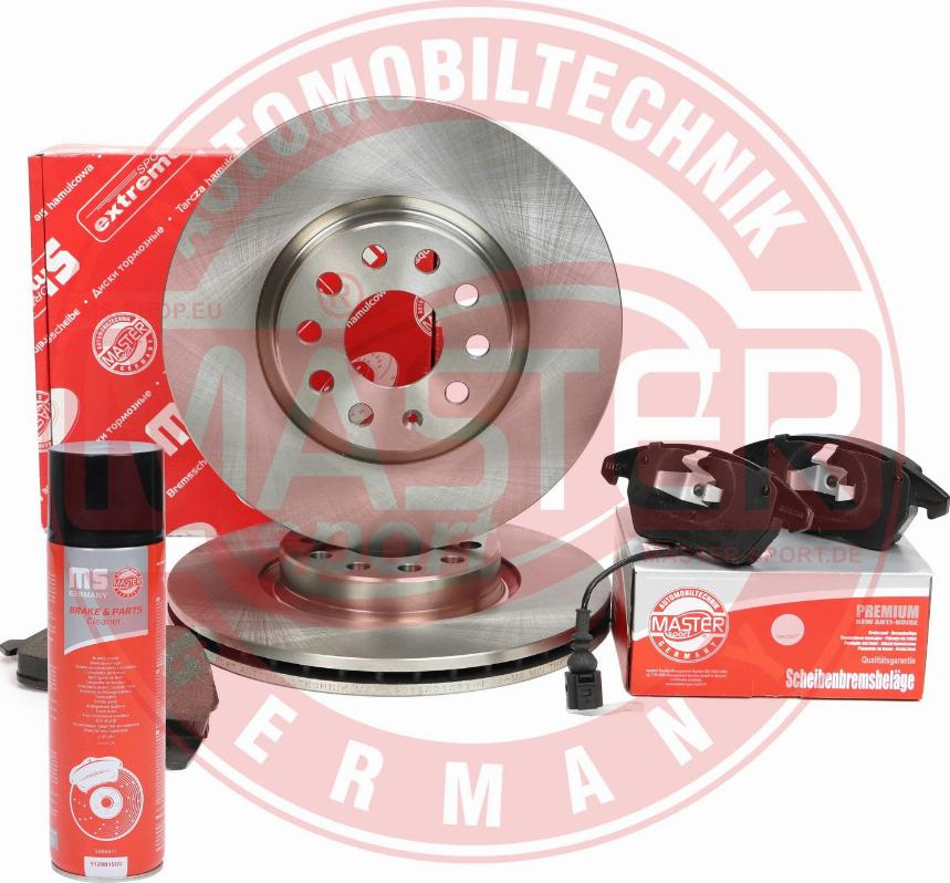 MASTER-SPORT 202501581P - Комплект гальм, дисковий гальмівний механізм autocars.com.ua