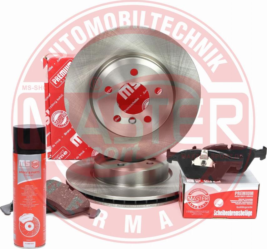 MASTER-SPORT 202501600P - Комплект гальм, дисковий гальмівний механізм autocars.com.ua