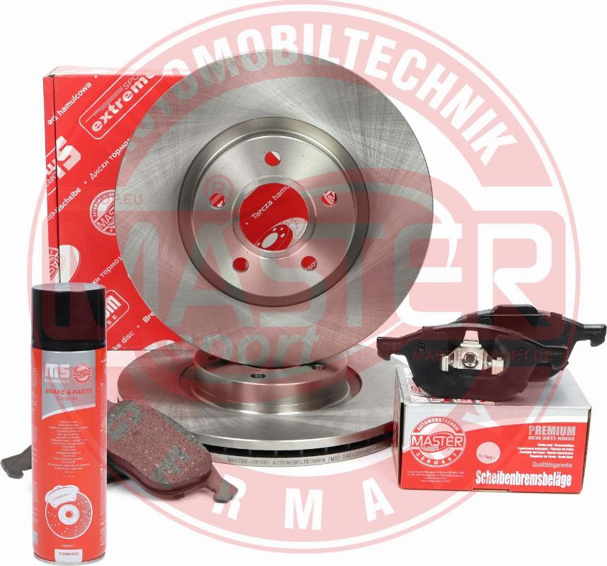 MASTER-SPORT 202501620P - Комплект гальм, дисковий гальмівний механізм autocars.com.ua