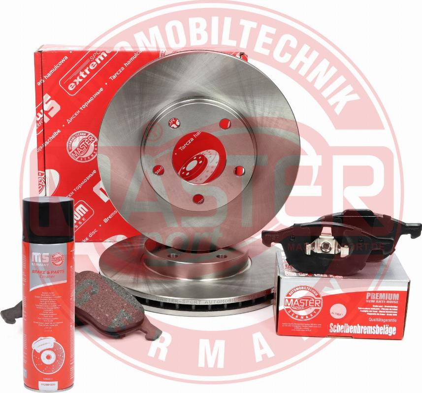 MASTER-SPORT 202501650P - Комплект гальм, дисковий гальмівний механізм autocars.com.ua