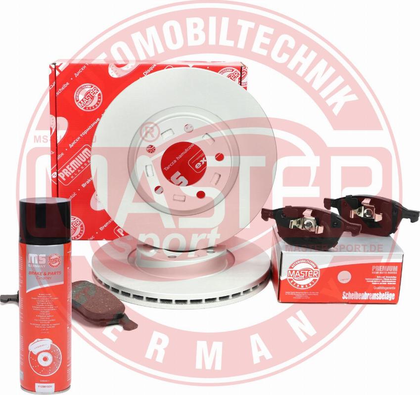 MASTER-SPORT 202501700P - Комплект гальм, дисковий гальмівний механізм autocars.com.ua