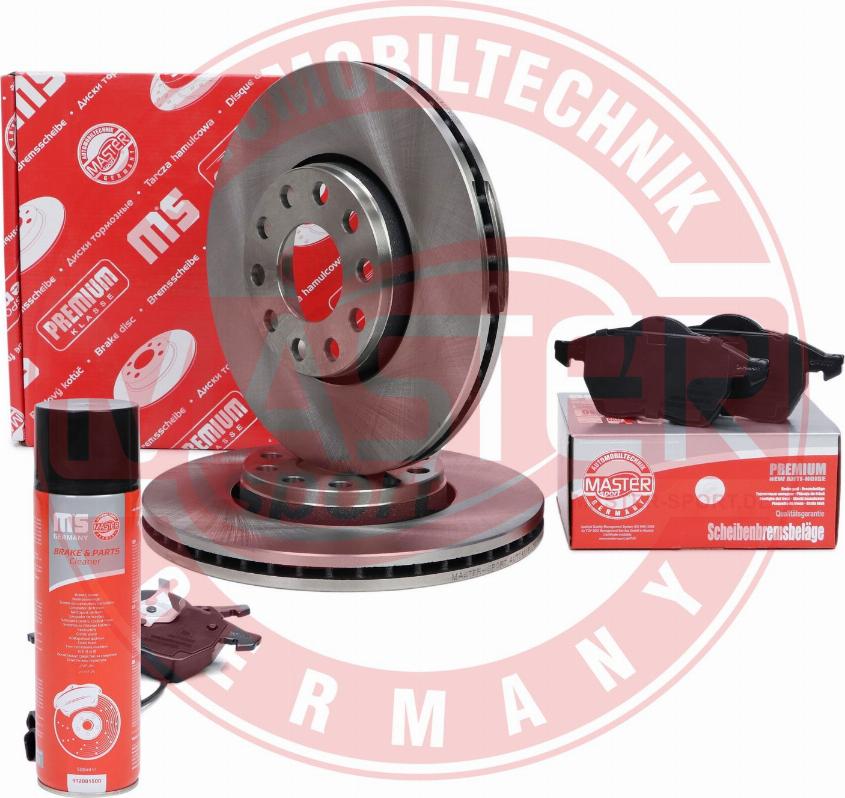 MASTER-SPORT 202501710P - Комплект гальм, дисковий гальмівний механізм autocars.com.ua