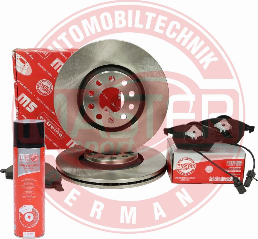 MASTER-SPORT 202501720P - Комплект гальм, дисковий гальмівний механізм autocars.com.ua