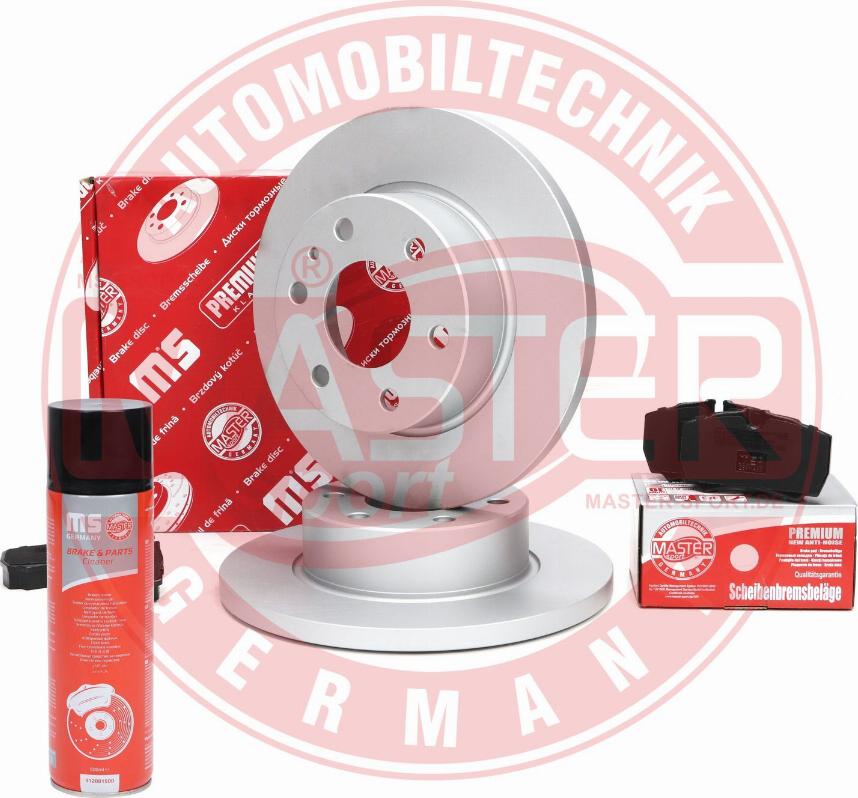 MASTER-SPORT 202514711P - Комплект гальм, дисковий гальмівний механізм autocars.com.ua