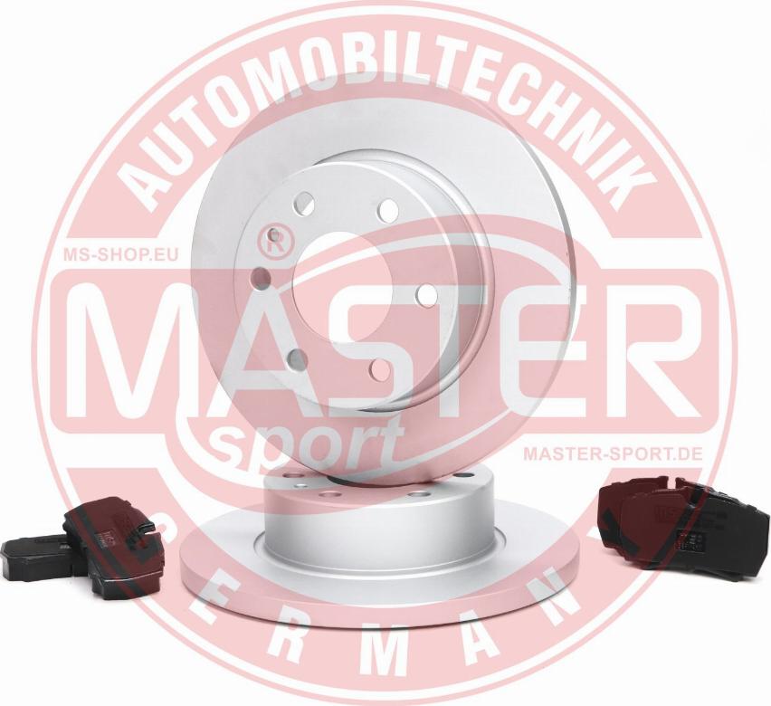 MASTER-SPORT 202514711 - Комплект гальм, дисковий гальмівний механізм autocars.com.ua