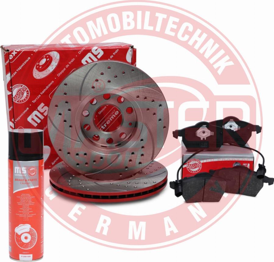 MASTER-SPORT 202521050P - Комплект гальм, дисковий гальмівний механізм autocars.com.ua