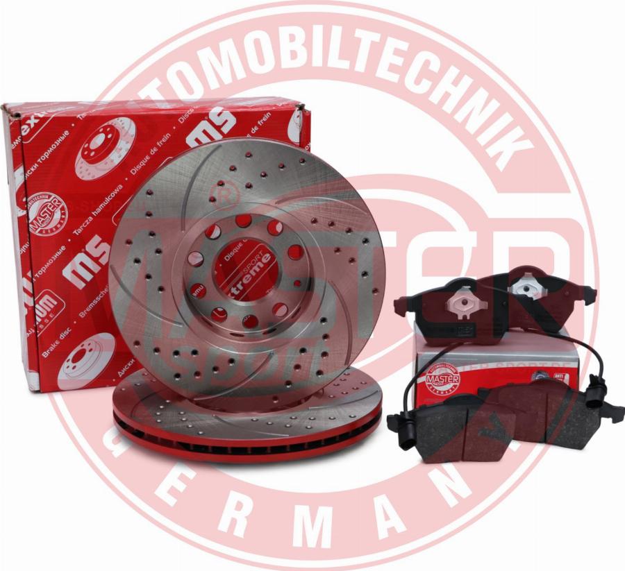 MASTER-SPORT 202521050 - Комплект гальм, дисковий гальмівний механізм autocars.com.ua