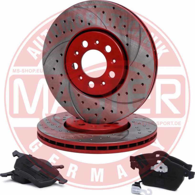 MASTER-SPORT 202521130 - Комплект гальм, дисковий гальмівний механізм autocars.com.ua
