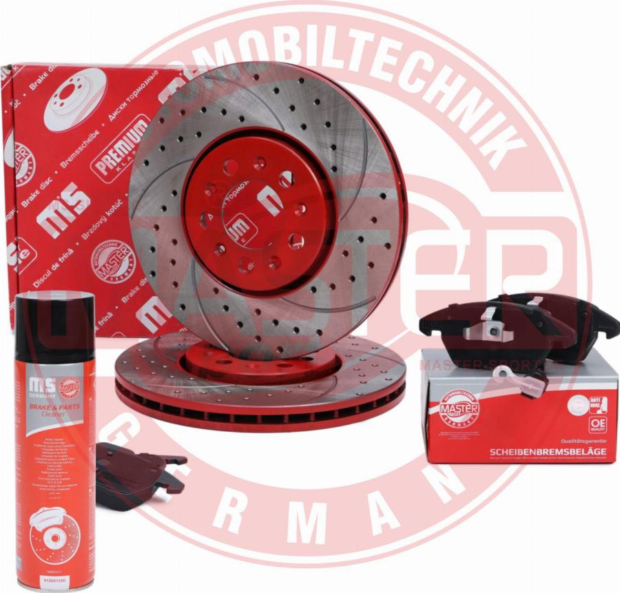 MASTER-SPORT 202521131P - Комплект гальм, дисковий гальмівний механізм autocars.com.ua