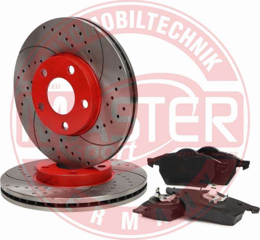 MASTER-SPORT 202521150 - Комплект гальм, дисковий гальмівний механізм autocars.com.ua