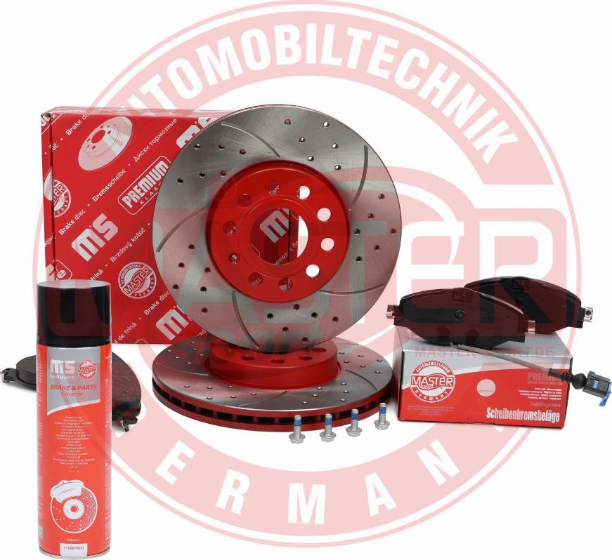 MASTER-SPORT 202521451P - Комплект гальм, дисковий гальмівний механізм autocars.com.ua