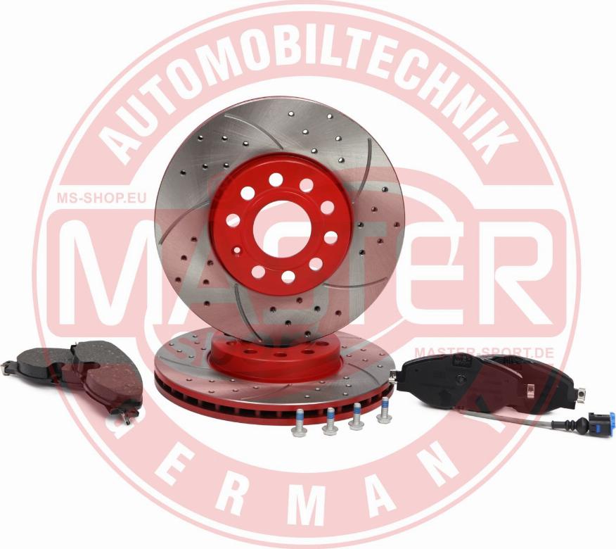 MASTER-SPORT 202521451 - Комплект гальм, дисковий гальмівний механізм autocars.com.ua